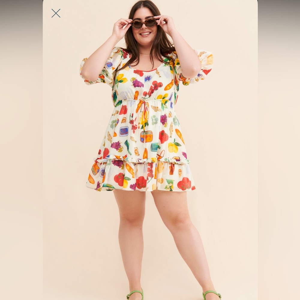 Lisa says Gah! Italian Print Dress